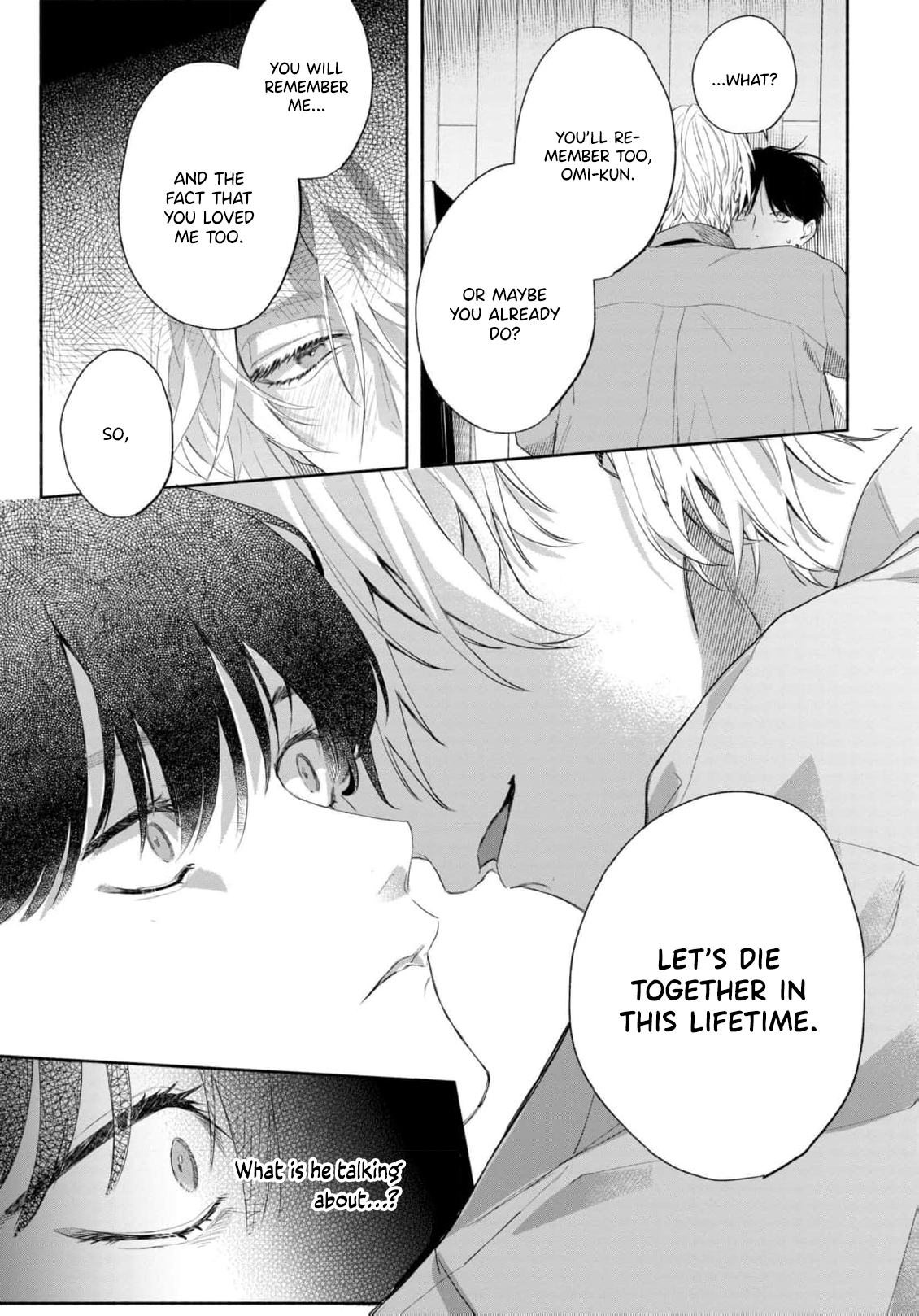 Konse de Saigo no Koi wo Shiyou Chapter 1 page 35 - 