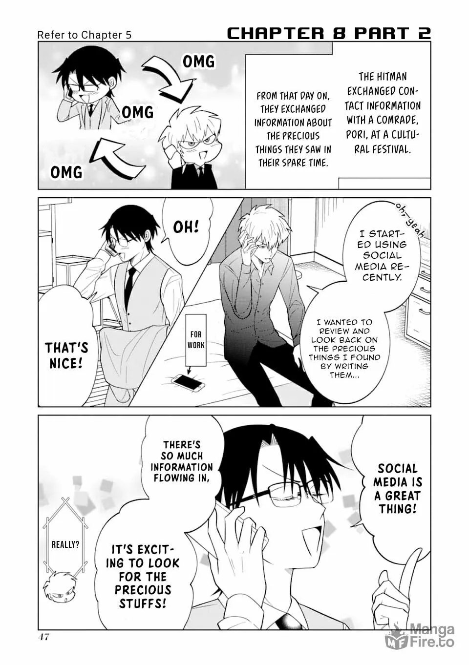 Koroshiya Datte Mimamoritai Chapter 8 page 6 - 