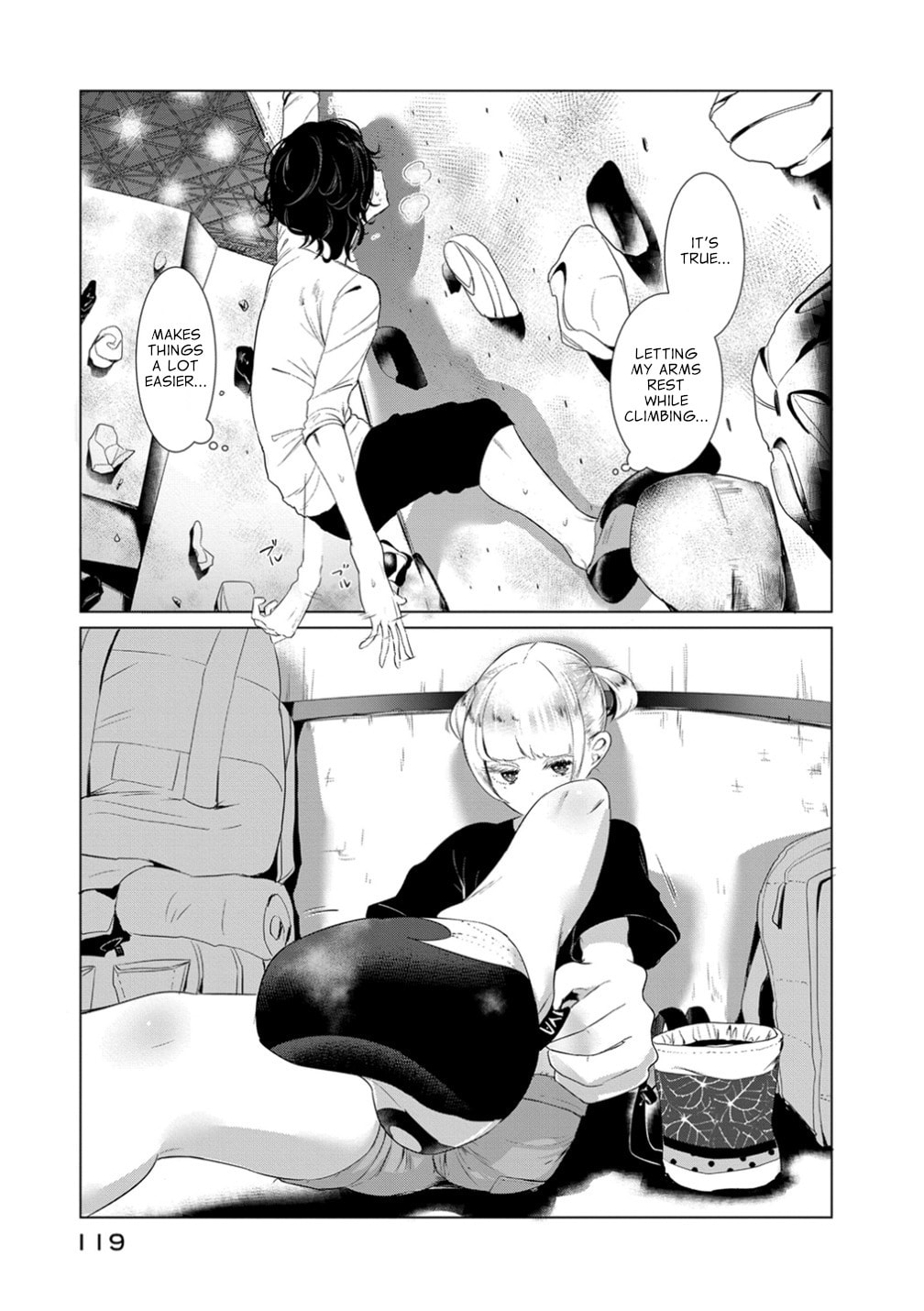 Read Kotera-san climbs! chapter 15 image 2 on Lezhin