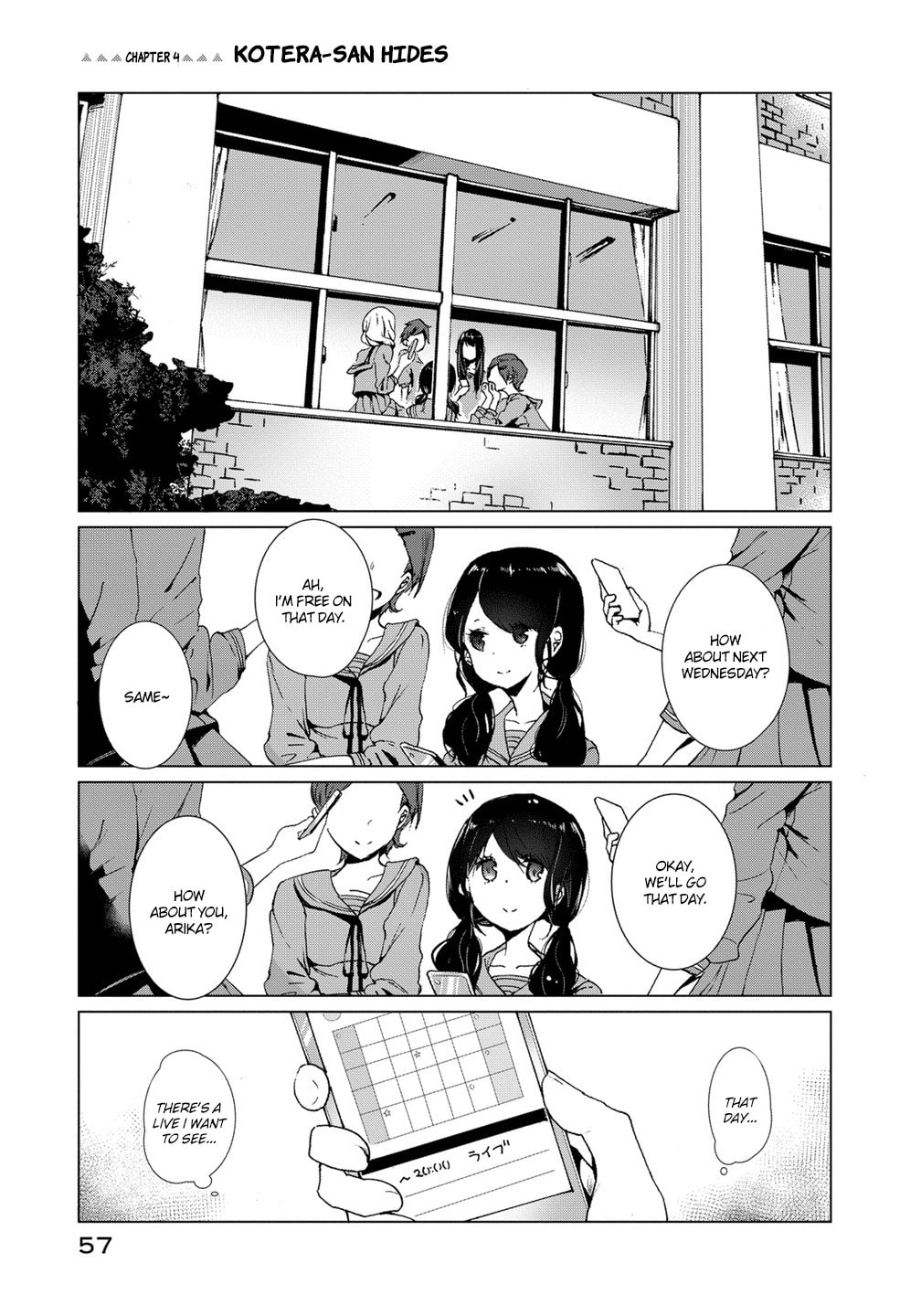 Read Kotera-san climbs! chapter 4 image 1 on Lezhin