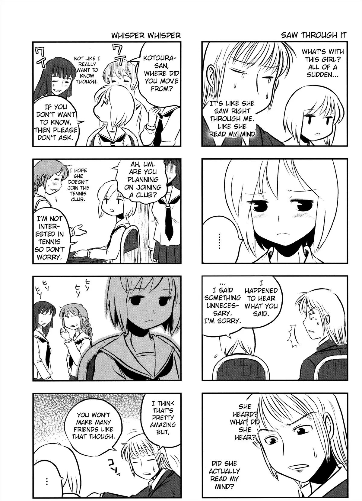 Read Kotoura-san chapter 1 image 3 on Lezhin