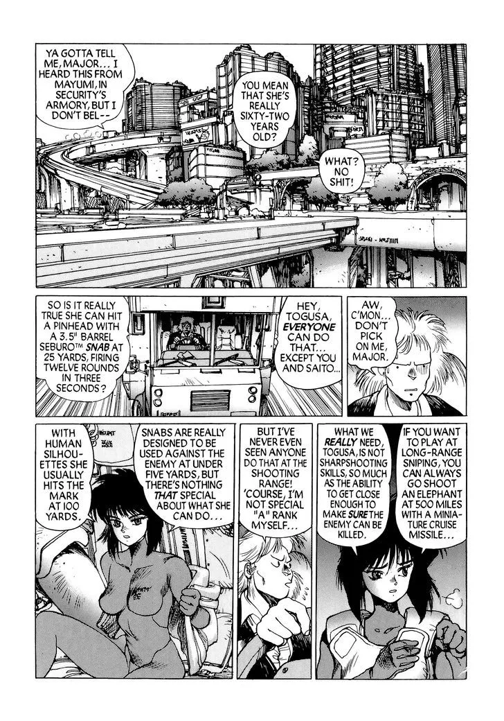Read Koukaku Kidoutai chapter 3.1 image 11 on Lezhin