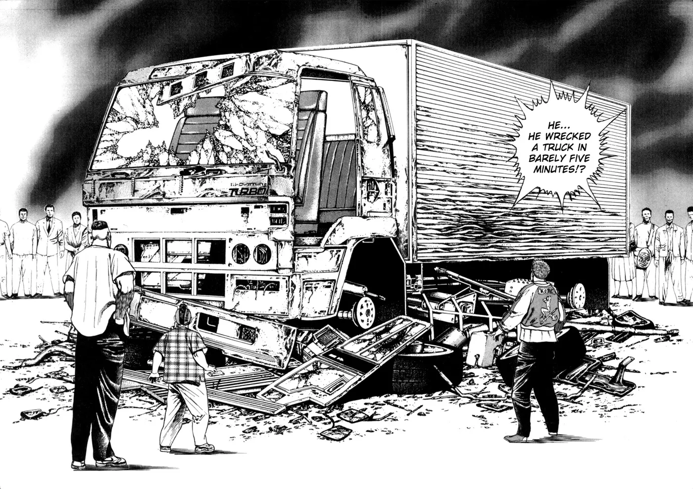 Read Koukou Tekken-den Tough chapter 3 image 18 on Lezhin
