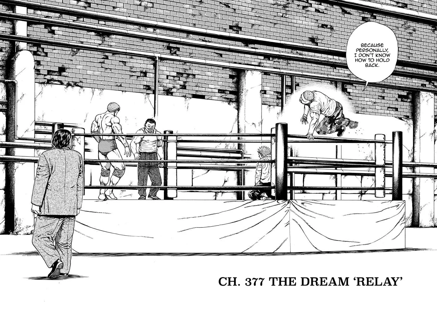 Read Koukou Tekken-den Tough chapter 377 image 1 on Lezhin