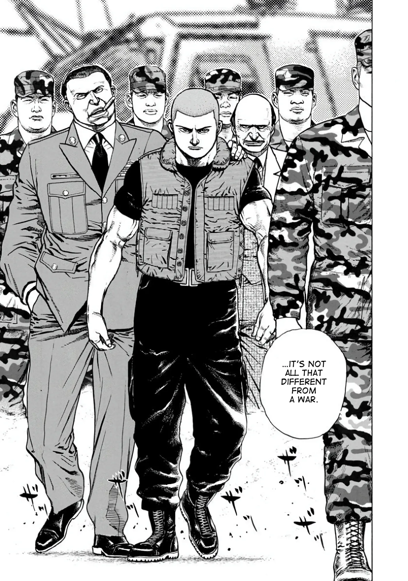 Read Koukou Tekken-den Tough chapter 394 image 8 on Lezhin