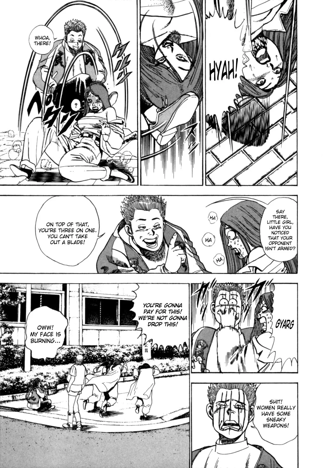 Read Koukou Tekken-den Tough chapter 4 image 16 on Lezhin