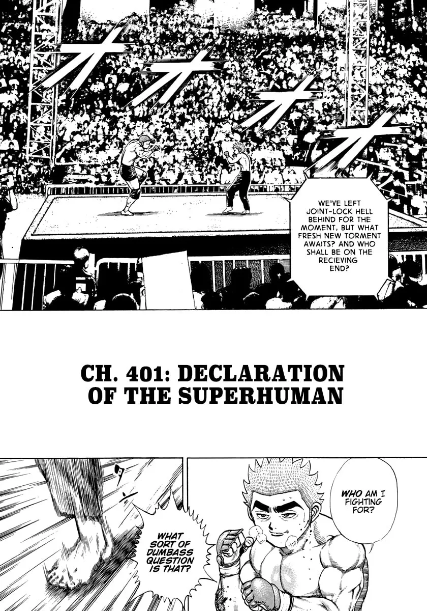 Read Koukou Tekken-den Tough chapter 401 image 1 on Lezhin