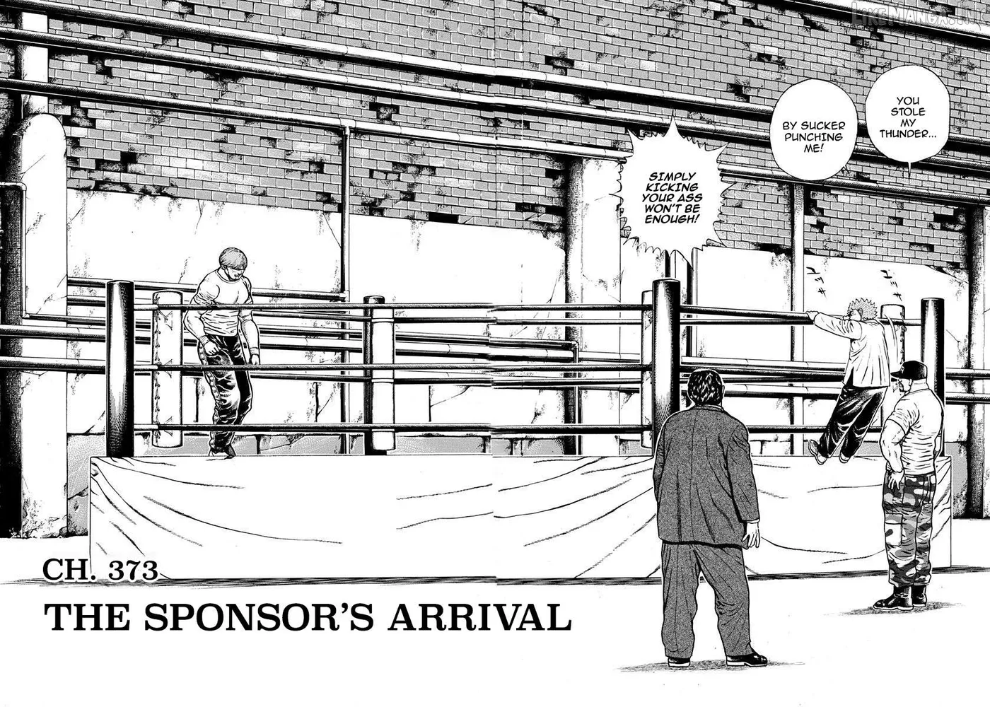 Read Koukou Tekkenden Tough chapter 373 image 1 on Lezhin