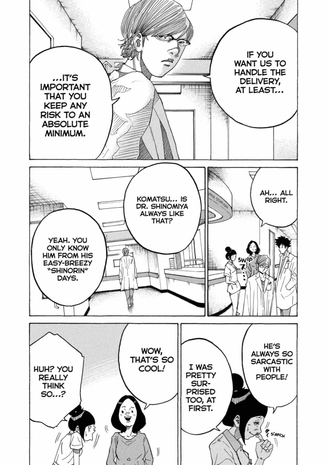 Kounodori: Dr. Stork Chapter 196 page 7 - 