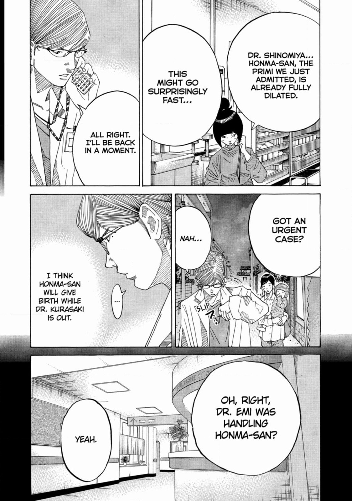 Kounodori: Dr. Stork Chapter 207 page 10 - 