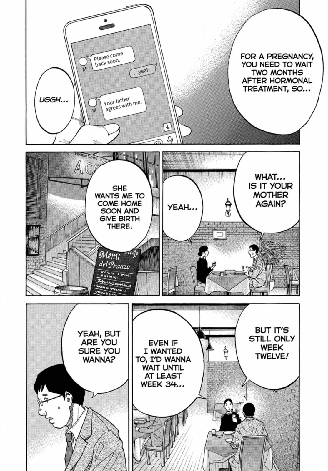 Kounodori: Dr. Stork Chapter 259 page 8 - 