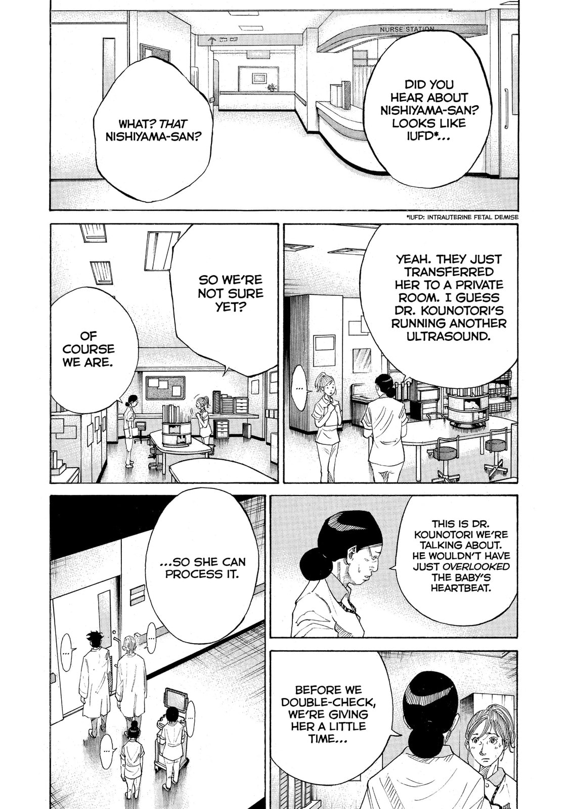 Kounodori: Dr. Stork Chapter 32.1 page 9 - 
