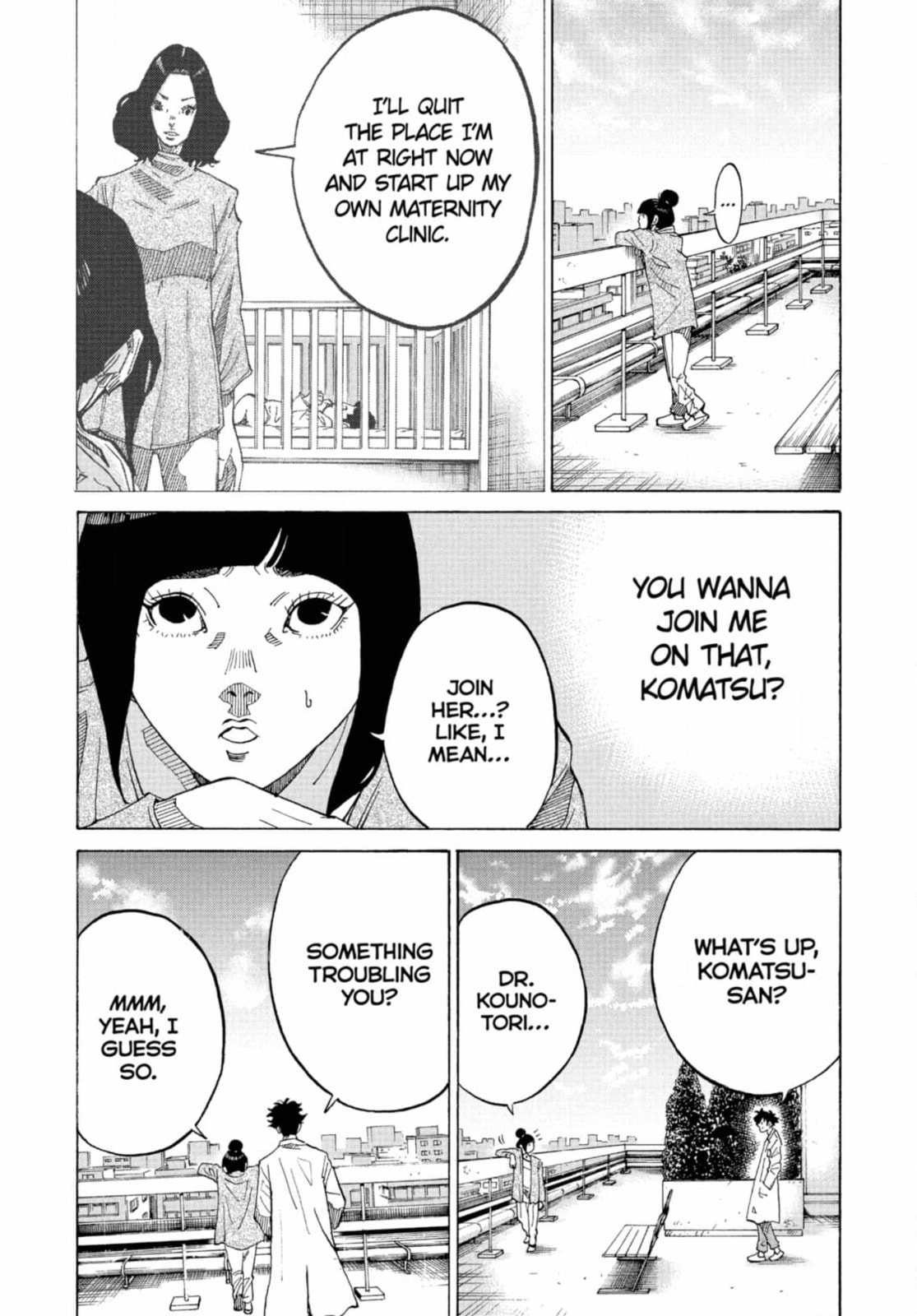 Kounodori: Dr. Stork Chapter 320 page 3 - 