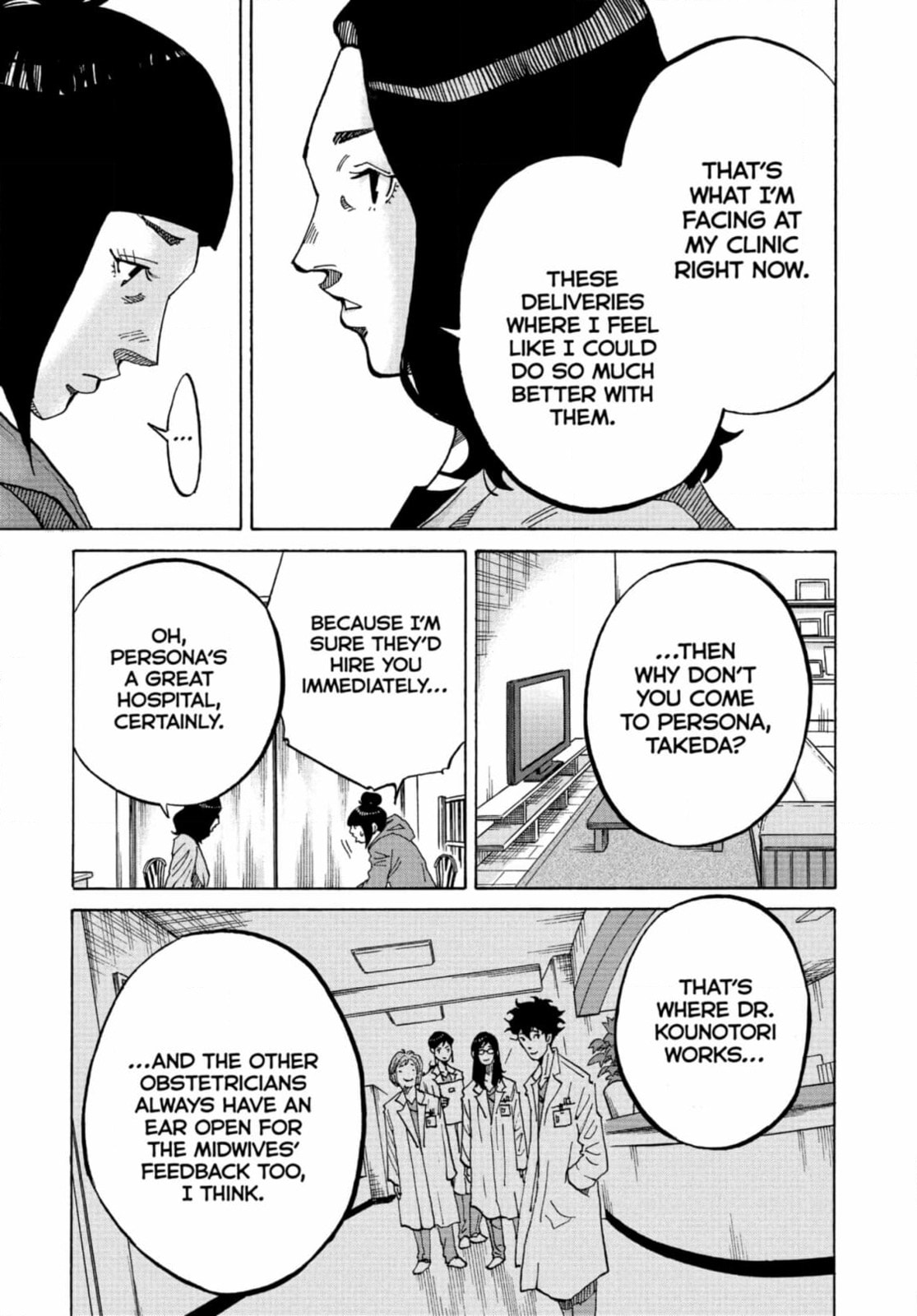Kounodori: Dr. Stork Chapter 320 page 9 - 