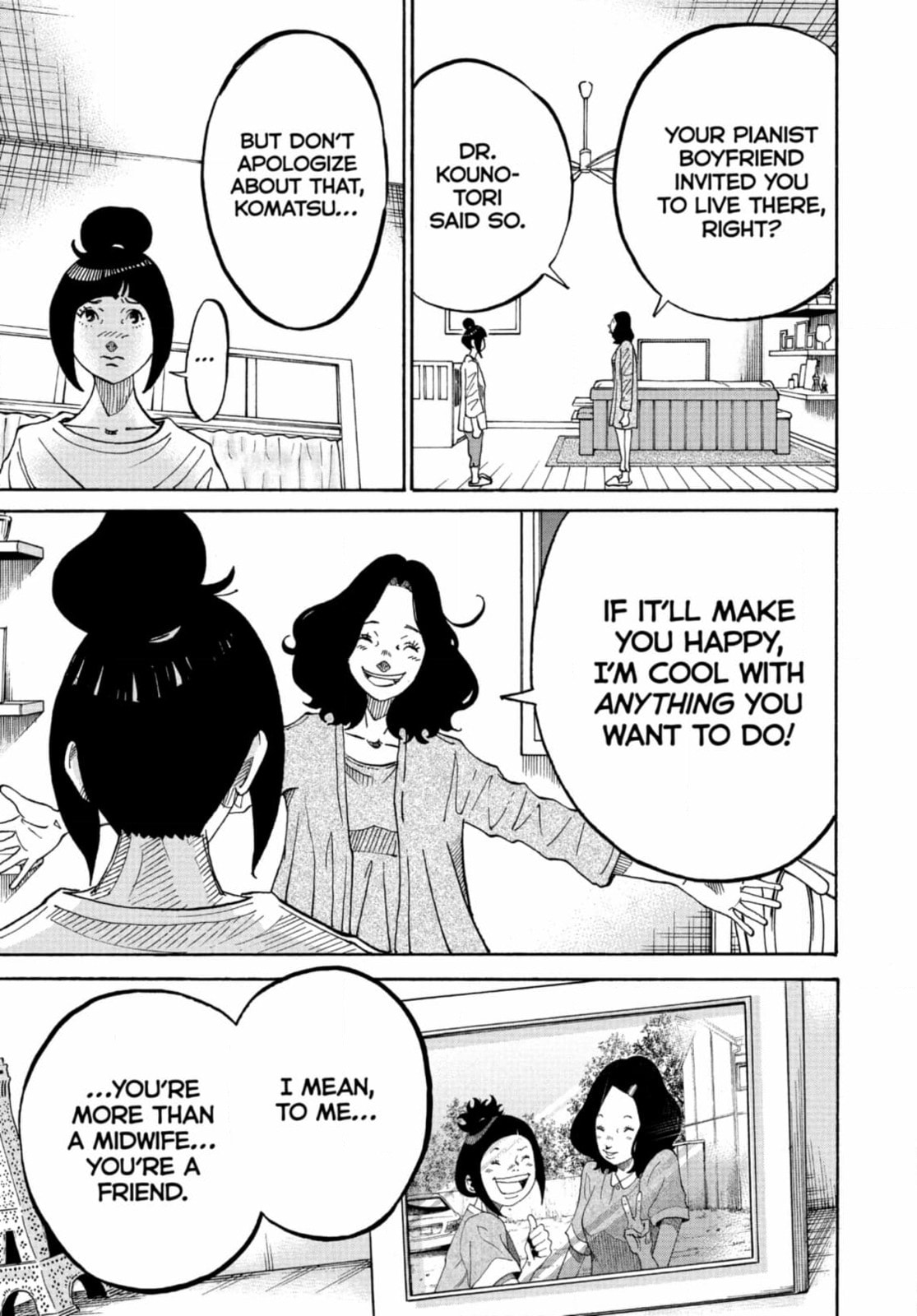 Kounodori: Dr. Stork Chapter 321 page 9 - 