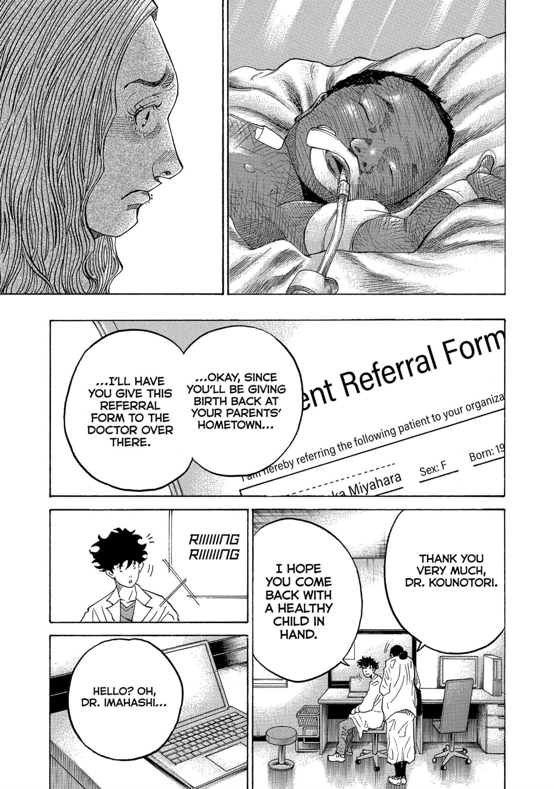 Kounodori: Dr. Stork Chapter 71 page 63 - 