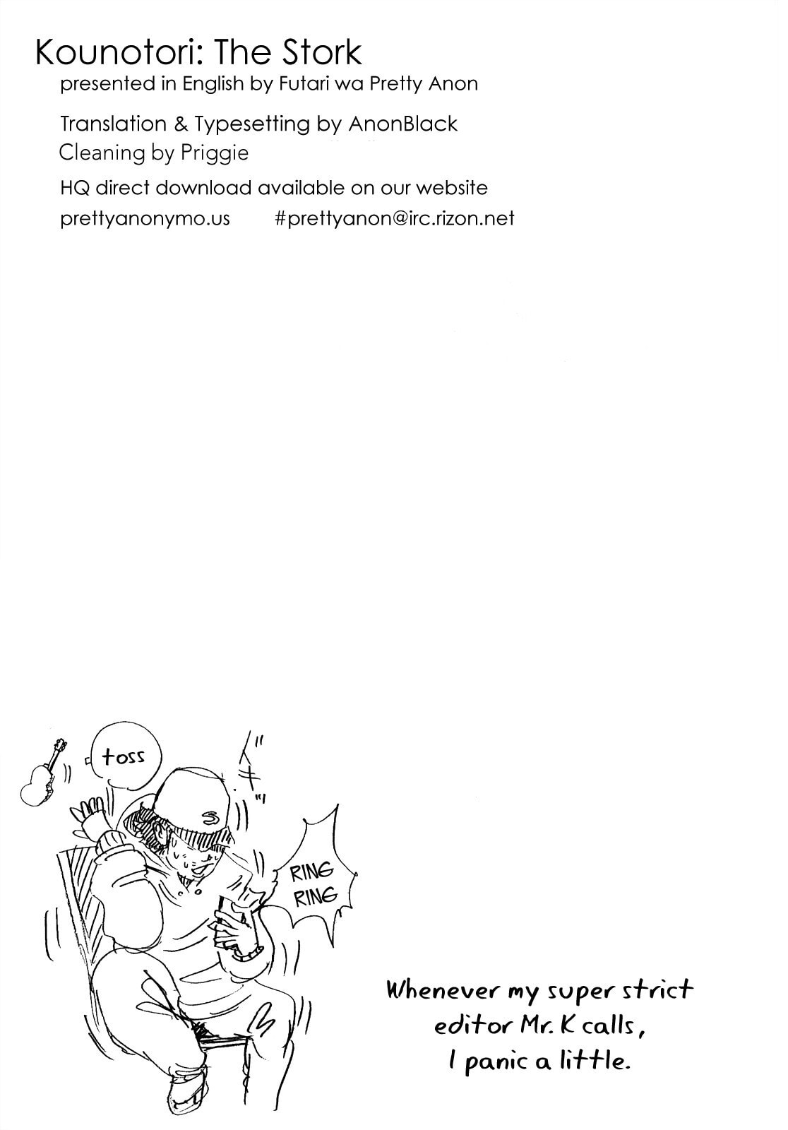 Kounodori: Dr. Stork Chapter 9.2 page 38 - 