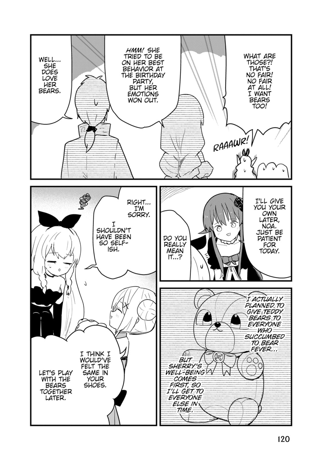 Read Kuma Kuma Kuma Bear chapter 128 image 7 on Lezhin