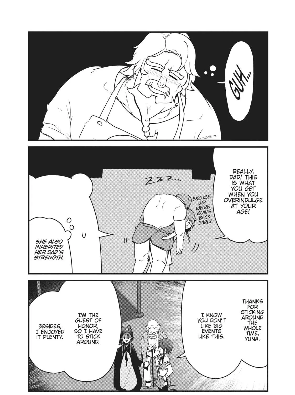 Read Kuma Kuma Kuma Bear chapter 75 image 28 on Lezhin