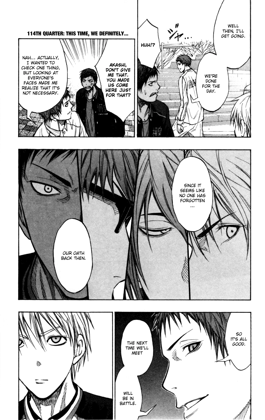 Read Kuroko no Basket - Replace Plus chapter 114 image 1 on Lezhin
