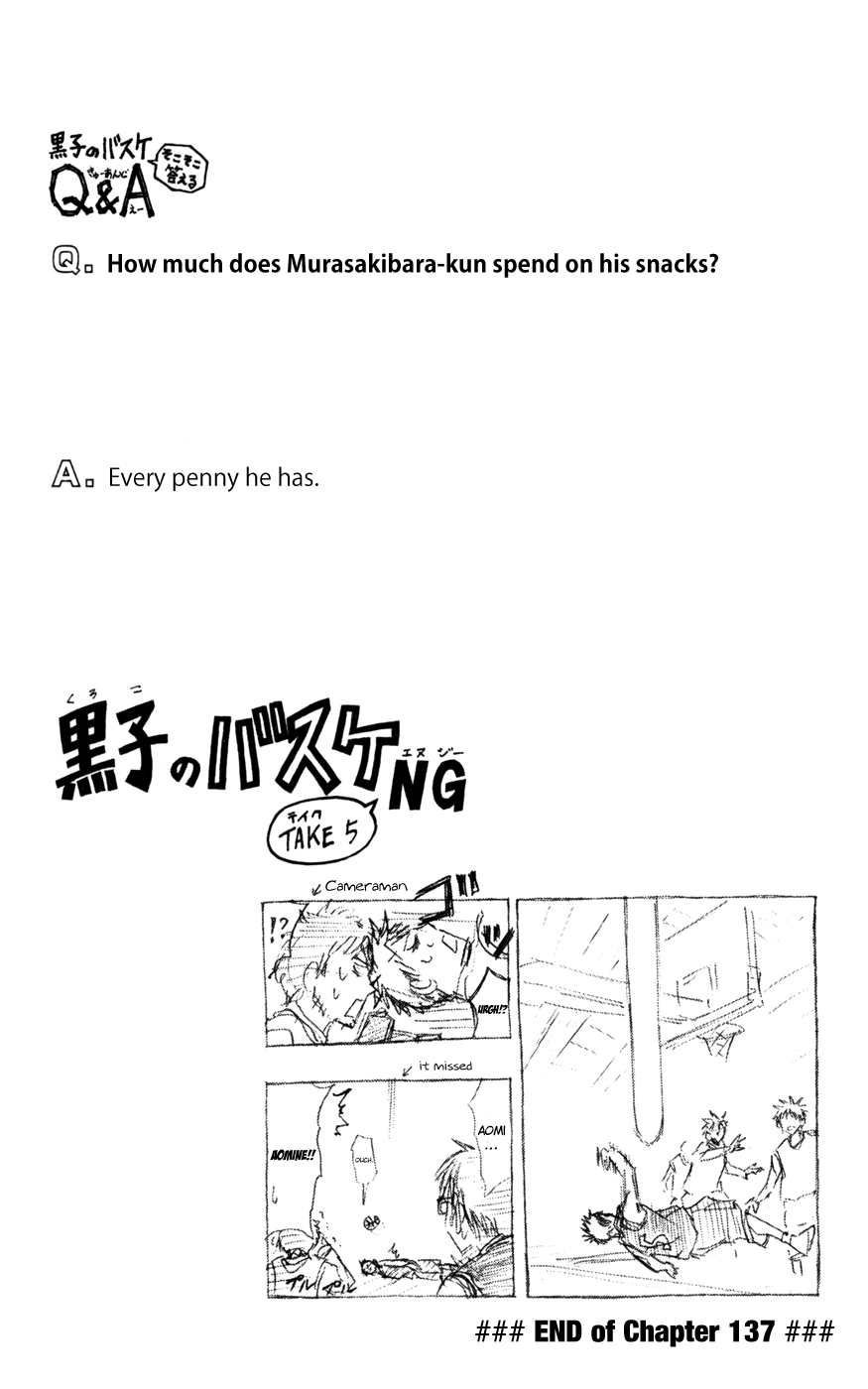 Kuroko no Basket - Replace Plus Chapter 137 page 19 - 