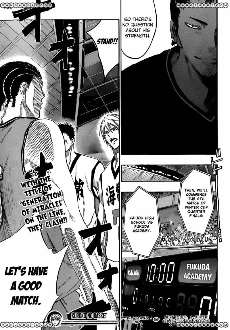Read Kuroko no Basket - Replace Plus chapter 170 image 19 on Lezhin