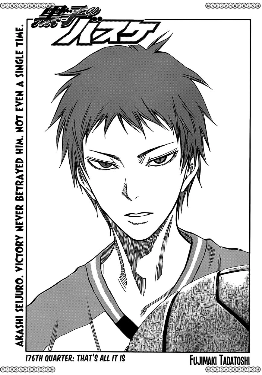 Kuroko no Basket - Replace Plus Chapter 176 page 1 - 