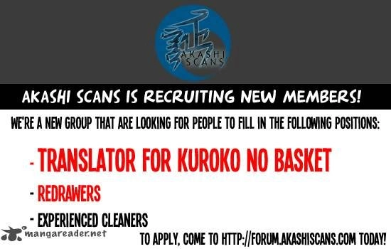Kuroko no Basket - Replace Plus Chapter 177 page 3 - 