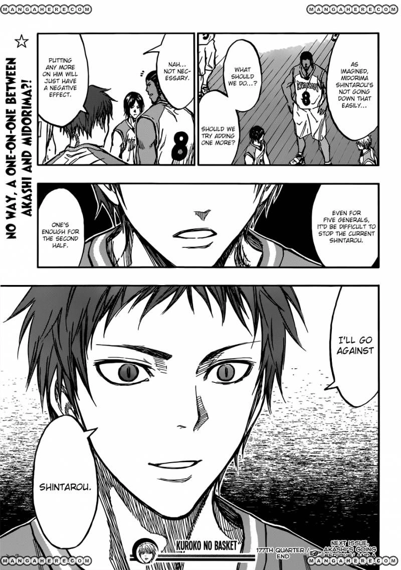 Kuroko no Basket - Replace Plus Chapter 177 page 21 - 