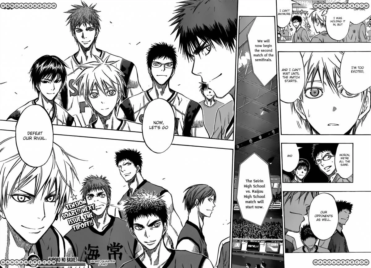 Kuroko no Basket - Replace Plus Chapter 183 page 19 - 