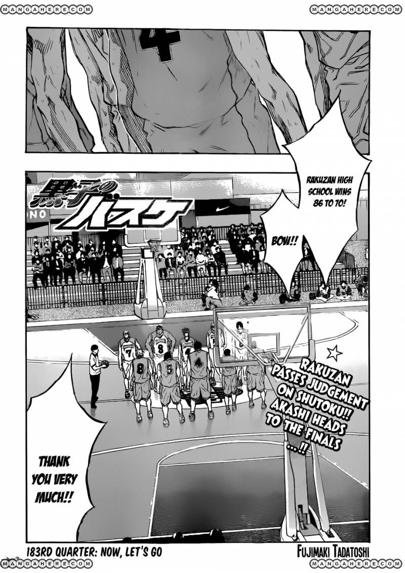 Kuroko no Basket - Replace Plus Chapter 183 page 4 - 