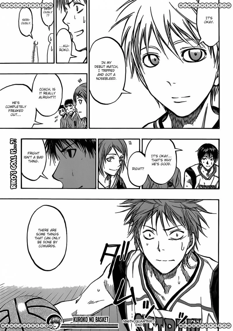 Kuroko no Basket - Replace Plus Chapter 186 page 21 - 