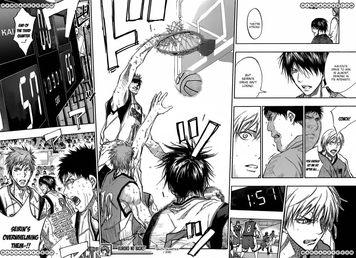 Kuroko no Basket - Replace Plus Chapter 194 page 20 - 