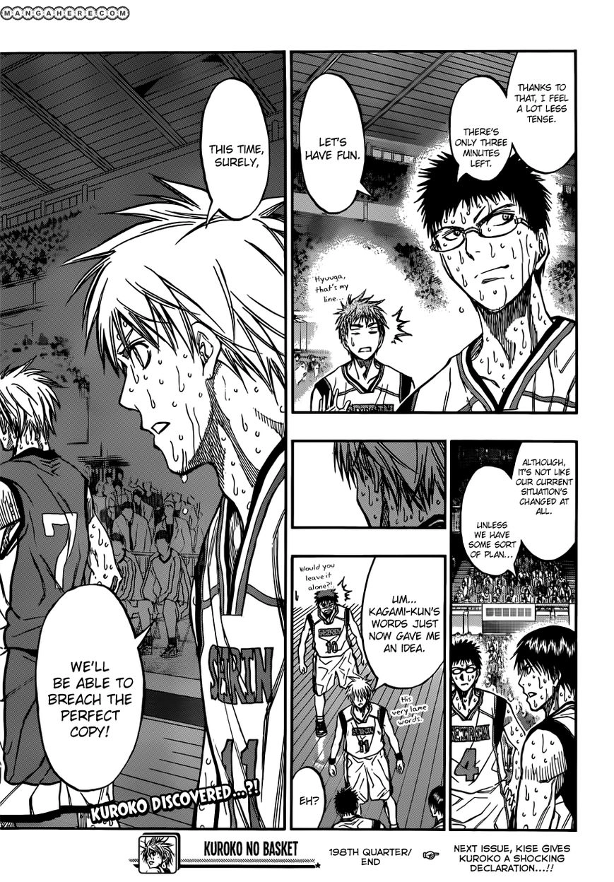 Kuroko no Basket - Replace Plus Chapter 198 page 21 - 