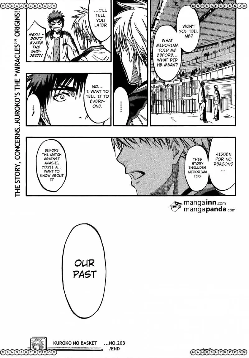 Kuroko no Basket - Replace Plus Chapter 203 page 20 - 