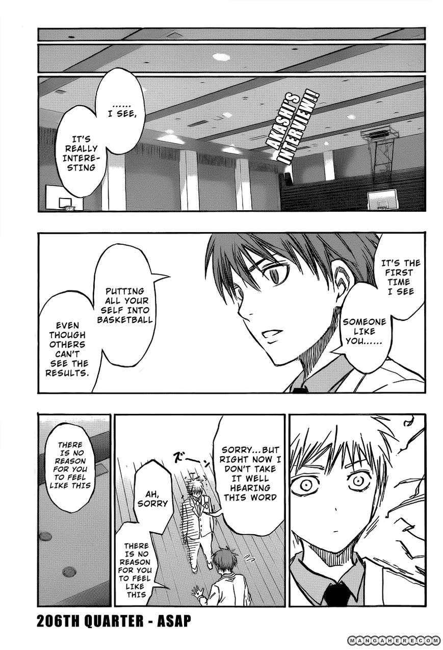 Kuroko no Basket - Replace Plus Chapter 206 page 4 - 