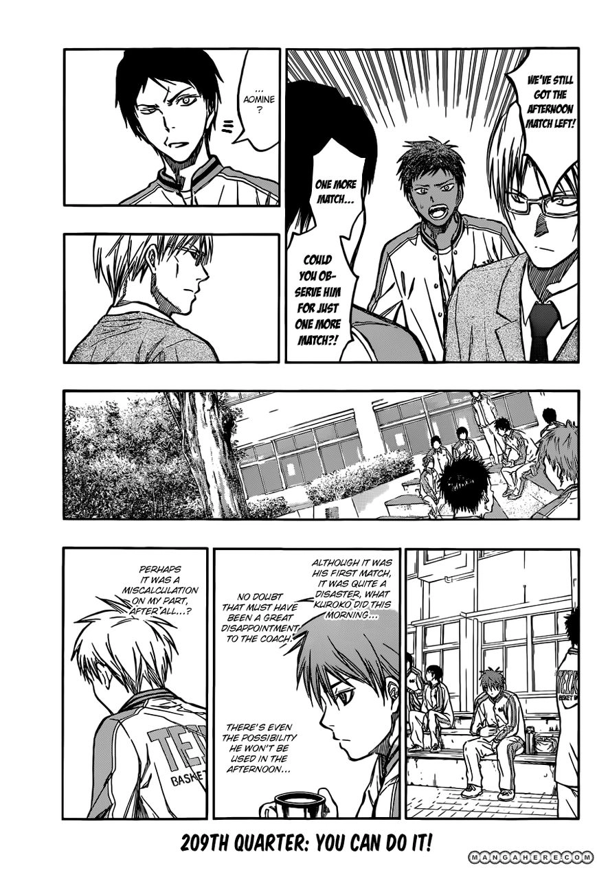 Kuroko no Basket - Replace Plus Chapter 209 page 5 - 