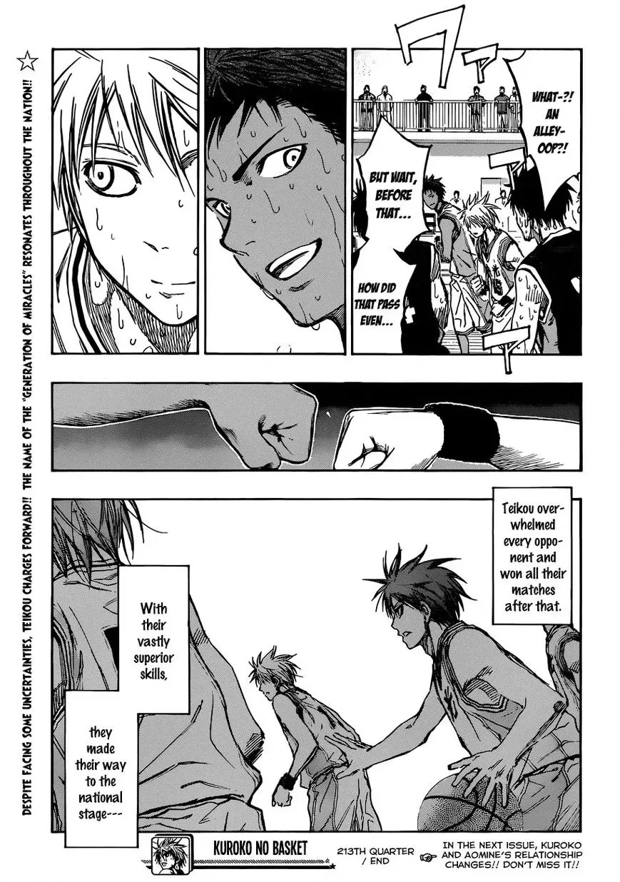 Kuroko no Basket - Replace Plus Chapter 213 page 20 - 