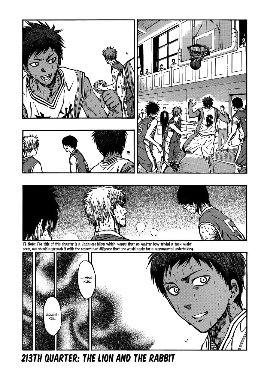 Kuroko no Basket - Replace Plus Chapter 213 page 5 - 