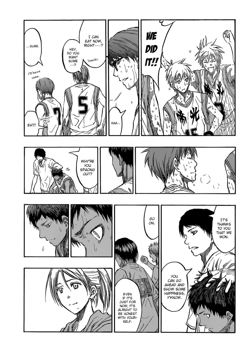 Kuroko no Basket - Replace Plus Chapter 218 page 17 - 