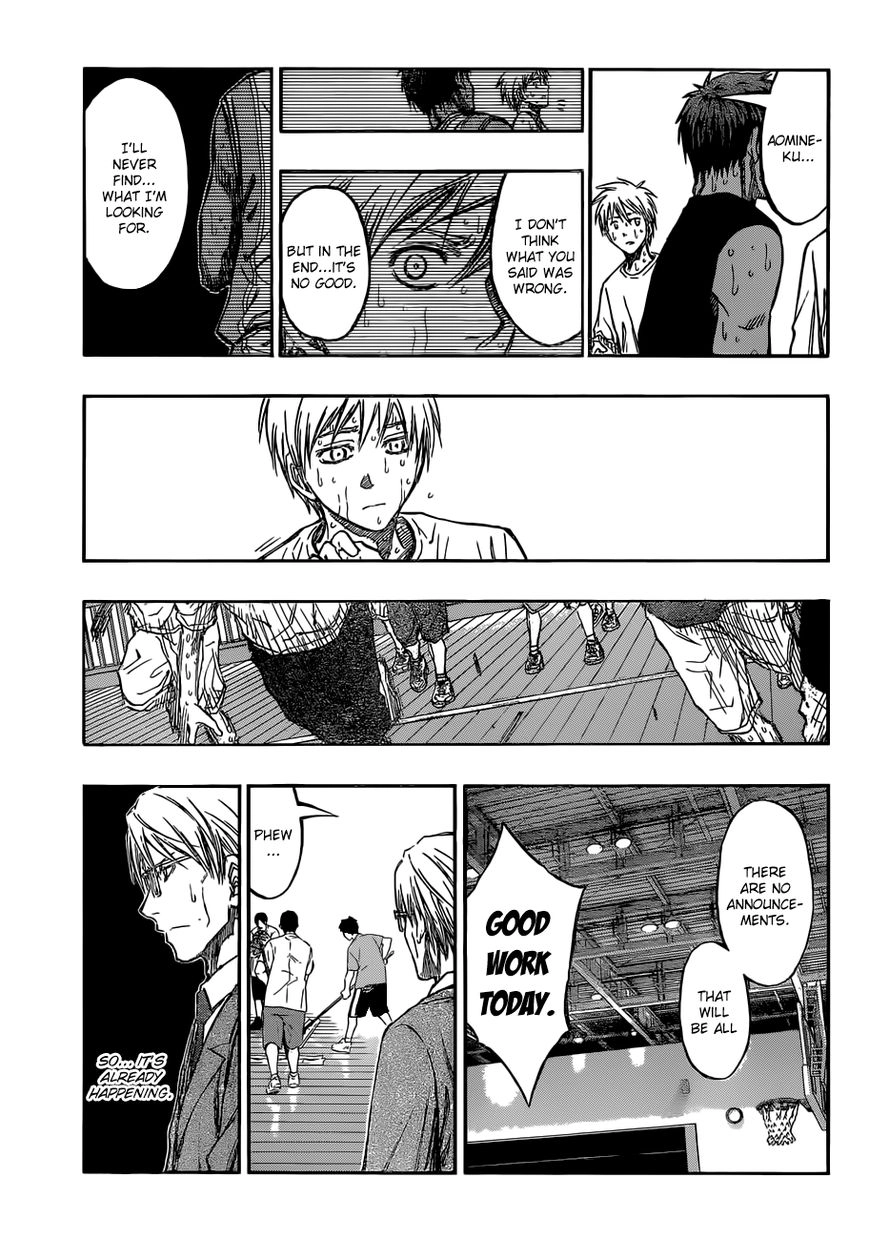 Kuroko no Basket - Replace Plus Chapter 219 page 17 - 