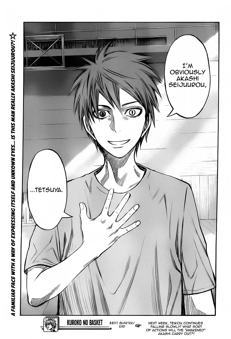 Kuroko no Basket - Replace Plus Chapter 221.1 page 20 - 