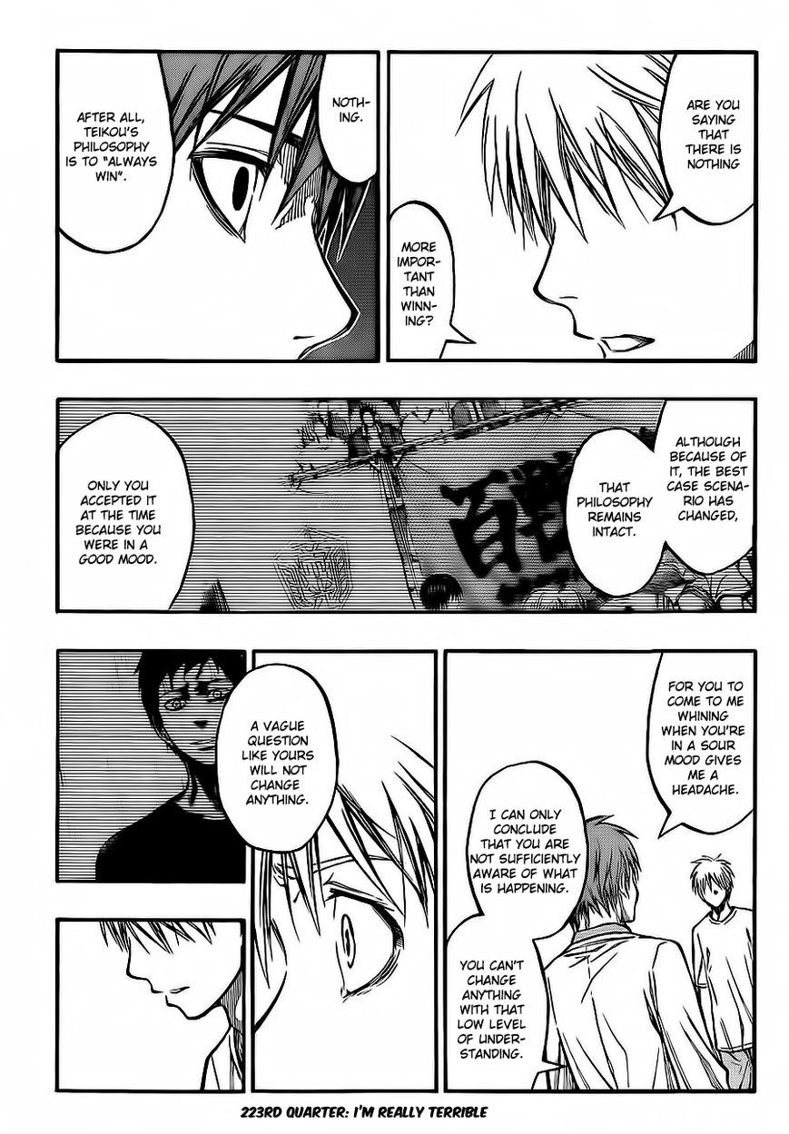 Kuroko no Basket - Replace Plus Chapter 223 page 4 - 