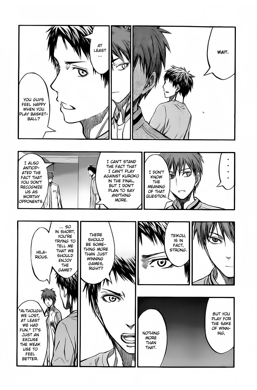 Kuroko no Basket - Replace Plus Chapter 226.1 page 5 - 