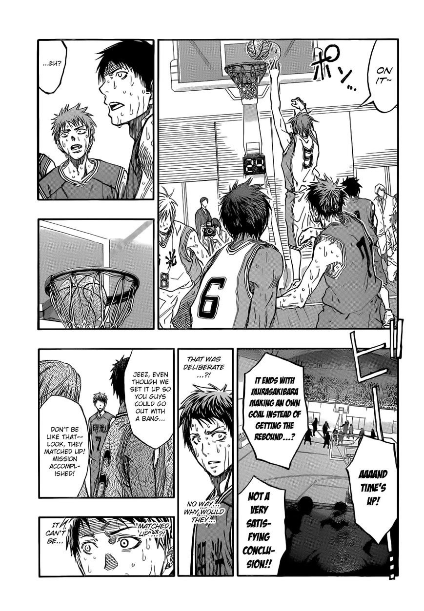 Kuroko no Basket - Replace Plus Chapter 226 page 17 - 