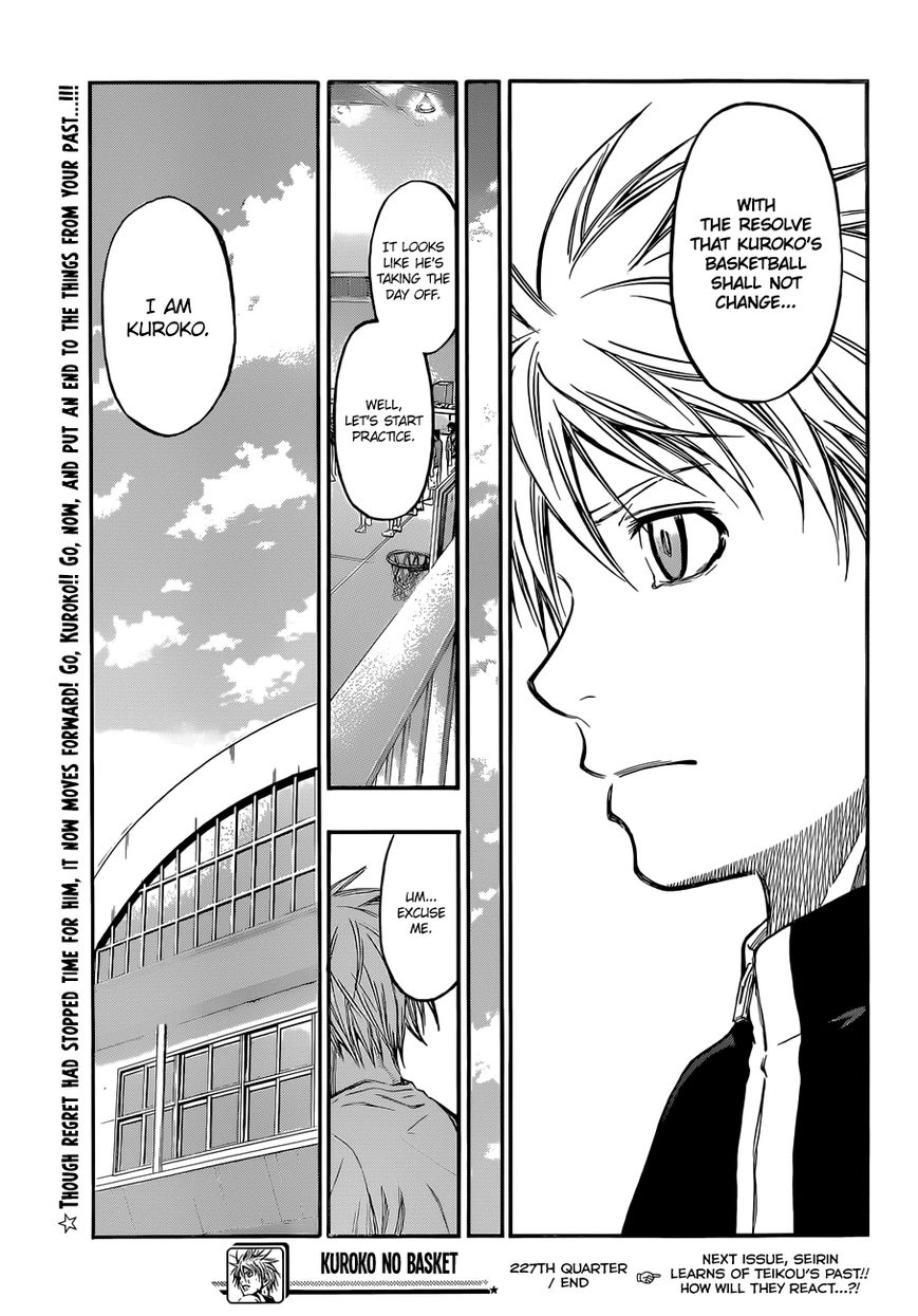 Kuroko no Basket - Replace Plus Chapter 227 page 21 - 