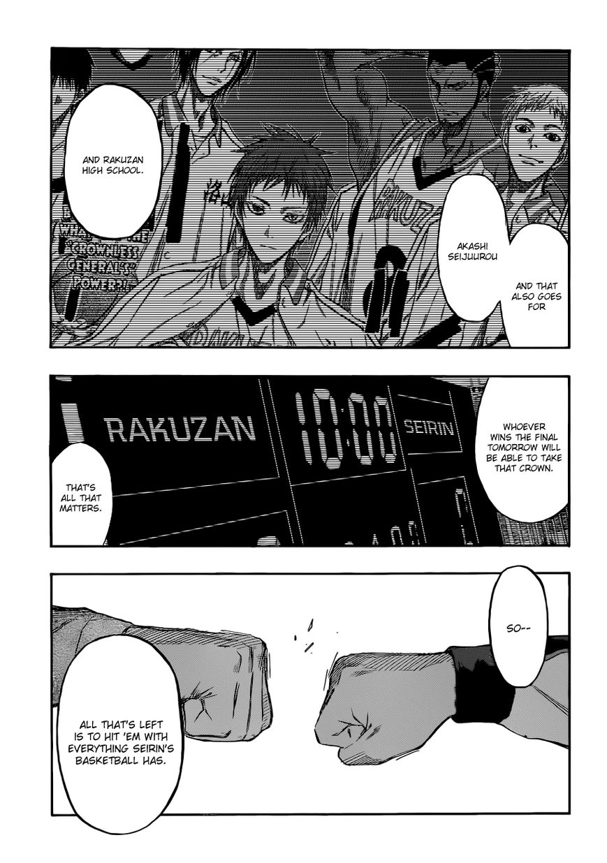 Kuroko no Basket - Replace Plus Chapter 228 page 19 - 