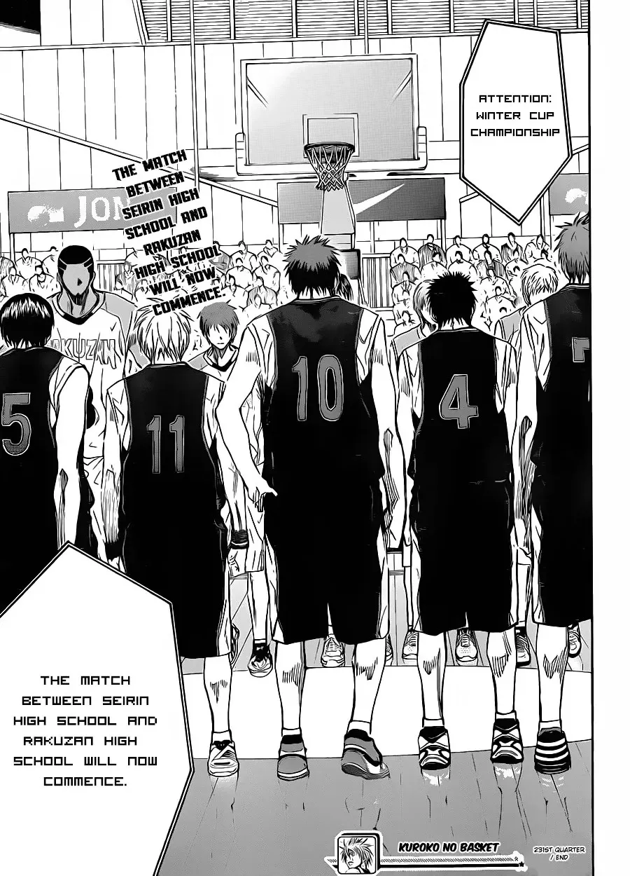 Kuroko no Basket - Replace Plus Chapter 231.1 page 20 - 