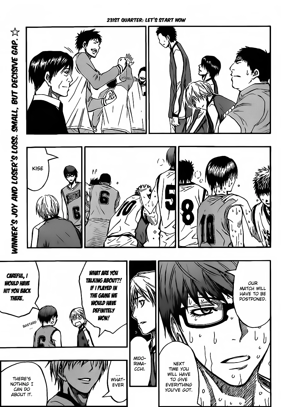 Kuroko no Basket - Replace Plus Chapter 231.1 page 4 - 