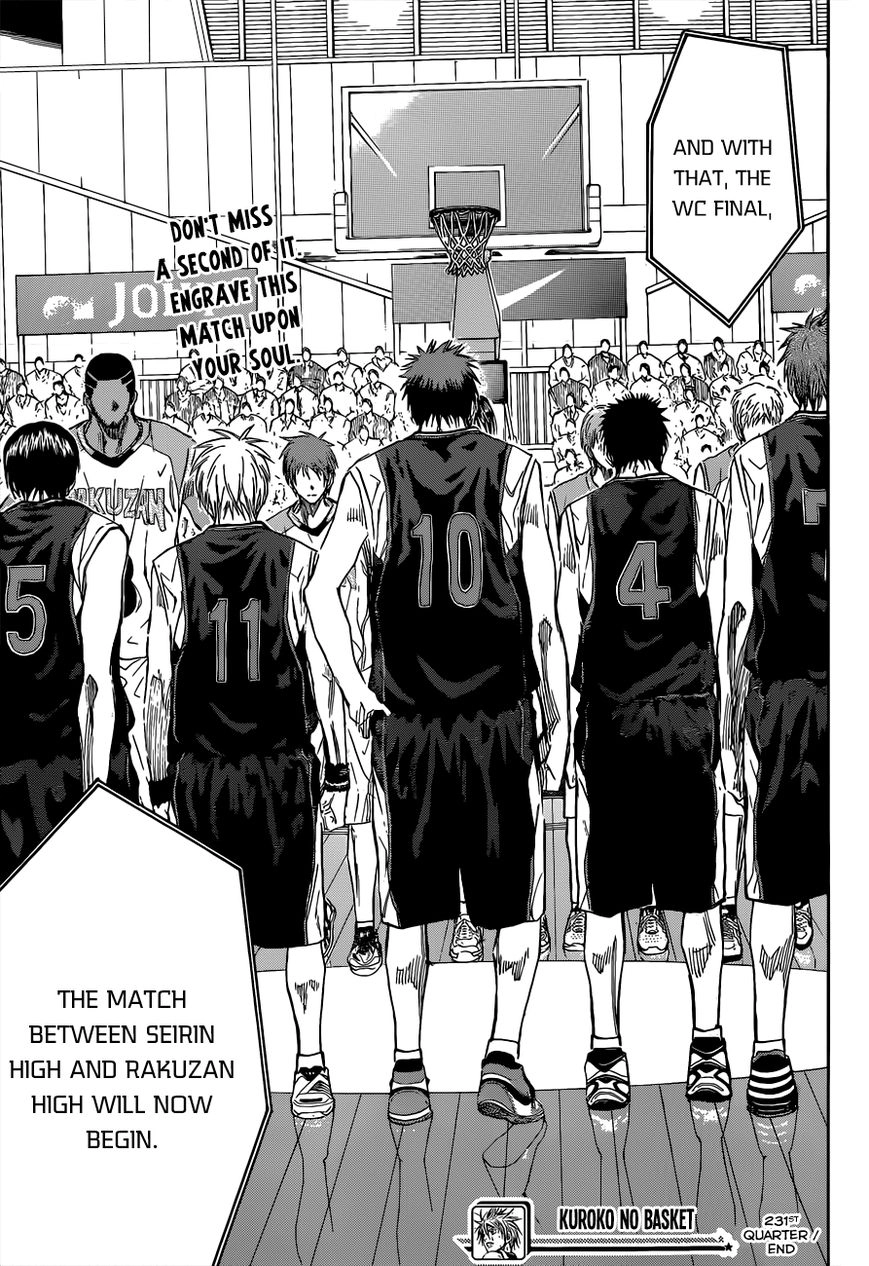 Kuroko no Basket - Replace Plus Chapter 231 page 23 - 
